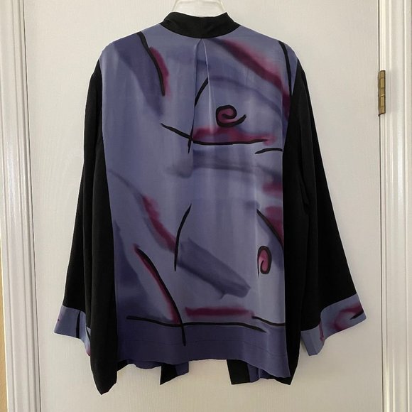 unbranded silk kimono (m/l) - Picture 4 of 4